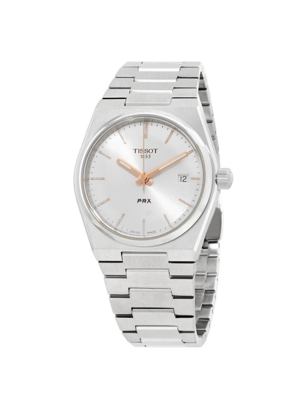NWT Tissot PRX Quartz Silver Dial Ladies Watch